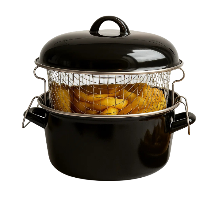Friteuse Cookinglife - Friteuse émaillée - Cooking - Ø 24 cm