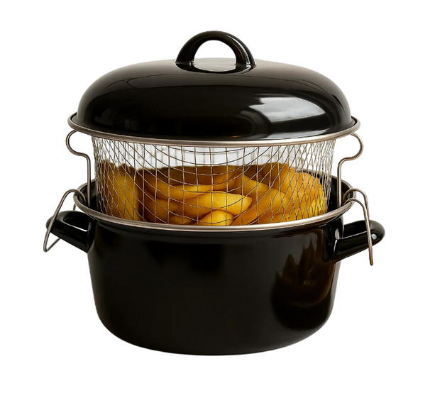Friteuse Cookinglife - Friteuse émaillée - Cooking - Ø 24 cm