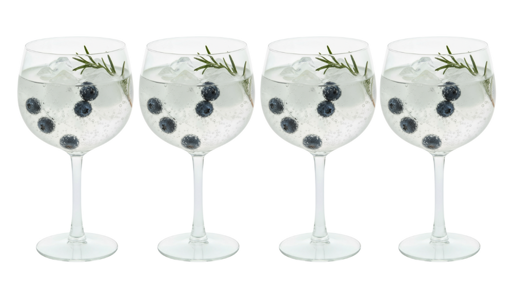 Set de verres a gin tonic Cookinglife - BarEssentials - 650 ml - 4 pieces