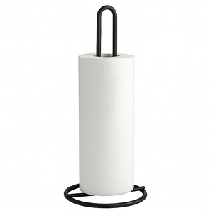 Porte-rouleau de cuisine Cookinglife - Porte essuie-tout - Noir - 32 cm