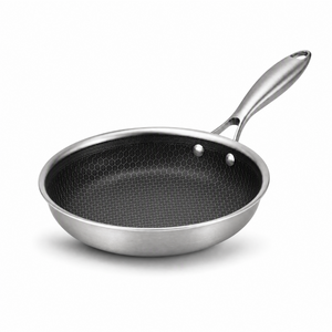 Poêle à Frire Cookinglife HexaCook Hybride ø 20 cm - ANTI-ADHÉSIF - compatible avec toutes les sources de chaleur - revêtement anti-adhésif en céramique