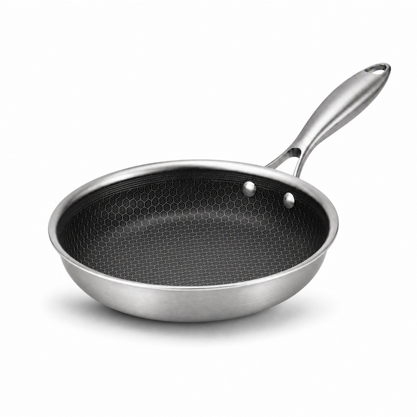 Poêle à Frire Cookinglife HexaCook Hybride ø 20 cm - ANTI-ADHÉSIF - compatible avec toutes les sources de chaleur - revêtement anti-adhésif en céramique