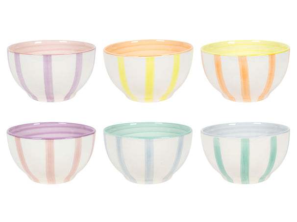 Ensemble de bols Cookinglife - Bols a soupe - Spring Vibes - ø 14 cm - 6 pièces