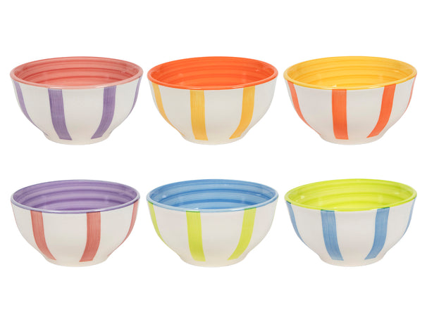 Ensemble de bols Cookinglife - Bols a soupe - Summer Vibes - Ø 14 cm - 6 pièces