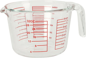 Verre mesureur Cookinglife - en verre borosilicate - Série Mesures - 1 L