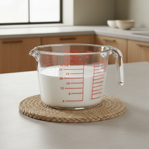 Verre mesureur Cookinglife - en verre borosilicate - Série Mesures - 1 L