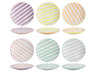 Set d'assiettes Cookinglife - Petit-déjeuner - Spring Vibes - 19 cm - 6 pièces