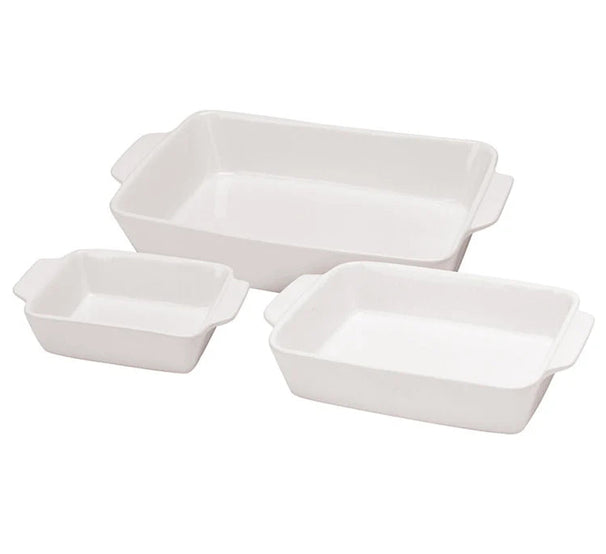 Ensemble de plats à four Cookinglife - en grès - 0,7-3,5 L - 3 pièces