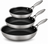 Batterie de cuisine Poêle Cookinglife HexaCook Hybride 3 pièces - ø 20, 24 & 28 cm - ANTI-ADHÉSIF - compatible avec toutes les sources de chaleur - revêtement antiadhésif en céramique