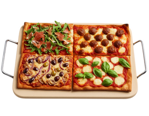 Pierre à pizza Cookinglife - en pierre - Italian - 30 x 38 cm