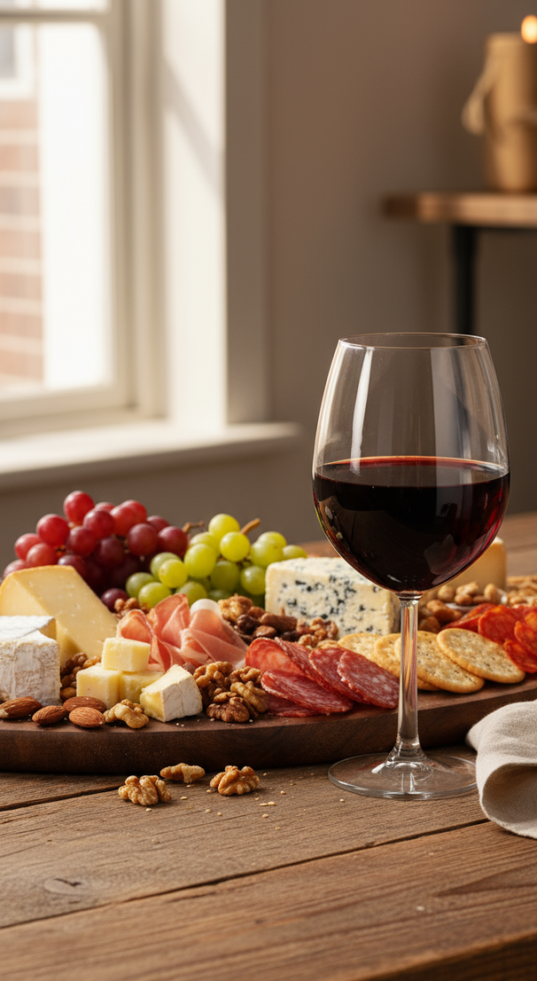 Cookinglife Verres à vin 580 ml - Set de 4 - Design verre - Solide - Vin rouge