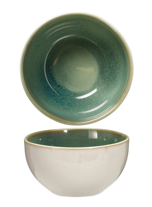 Bols à soupe Cookinglife Serene Green ø 14 cm - Faïence - 4 pieces