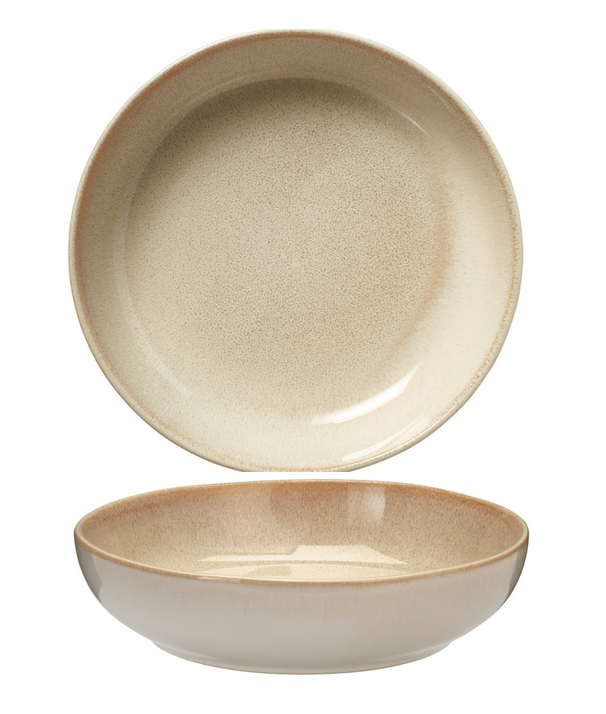 Set d'assiettes creuses Cookinglife - Assiettes a pâtes - Serene - 23 cm