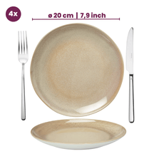 Ensemble d'assiettes Cookinglife - Petit-déjeuner - Serene - 20 cm - 4 pièces