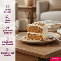 Ensemble d'assiettes Cookinglife - Petit-déjeuner - Serene - 20 cm - 4 pièces