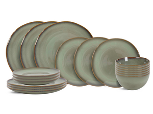 Service de vaisselle Cookinglife - Service 6 personnes - Sabi - 26 cm - 18 pièces