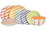Ensemble de service Cookinglife - 6 personnes - SummerVibes - Ø26,5cm - 18 pièces