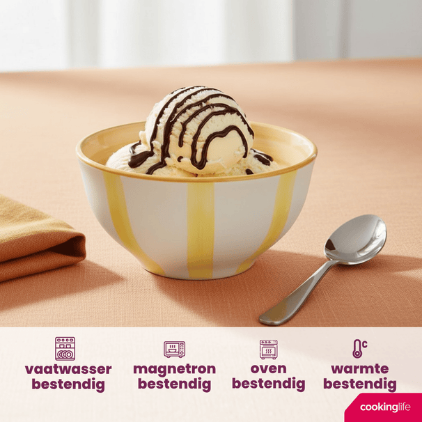 Ensemble de bols Cookinglife - Coupelles - Spring Vibes - Ø 12 cm - 6 pièces