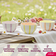 Ensemble de bols Cookinglife - Bols a soupe - Spring Vibes - ø 14 cm - 6 pièces