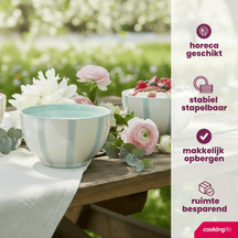 Ensemble de bols Cookinglife - Bols a soupe - Spring Vibes - ø 14 cm - 6 pièces