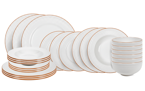 Ensemble de vaisselle Cookinglife Stratton 24 pièces / 6 personnes

