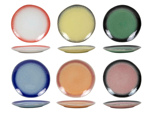 Ensemble d'assiettes Studio Tavola - Assiette plate - Fire - ø 27 cm - 6 pièces