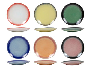 Ensemble d'assiettes Studio Tavola - Assiette à petit-déjeuner - 20 cm - 6 pièces