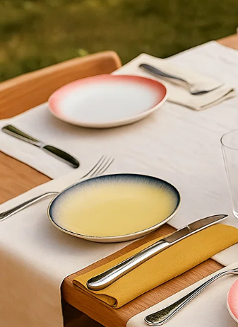 Ensemble d'assiettes Studio Tavola - Assiette à petit-déjeuner - 20 cm - 6 pièces