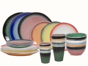 Ensemble de service Studio Tavola - 6 personnes - Fire - 27 cm - 30 pièces