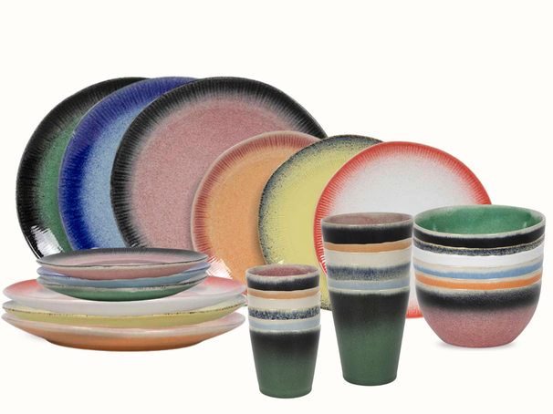 Ensemble de service Studio Tavola - 6 personnes - Fire - 27 cm - 30 pièces