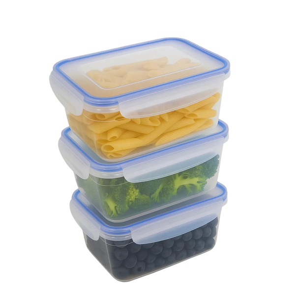 Ensemble de boîtes Cookinglife - Hermétiques - Clip&Fresh - 1,1 L - 3 pièces