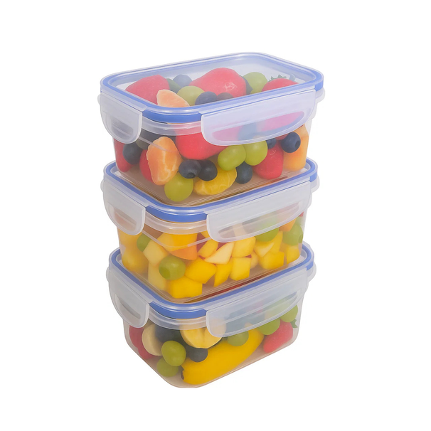 Ensemble de boîtes Cookinglife - Conservation - Clip&Fresh - 430 ml - 3 pièces