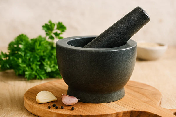 Mortier Cookinglife - Mortier a épices - en granit - Ø 15 cm