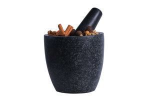 Mortier Cookinglife - Mortier en granit - Granit Noir - Ø 13 cm