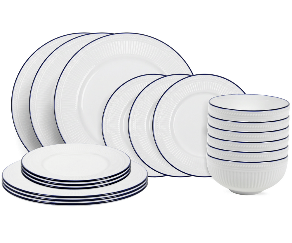Ensemble de vaisselle Cookinglife Whitmore 18 pièces / 6 personnes
