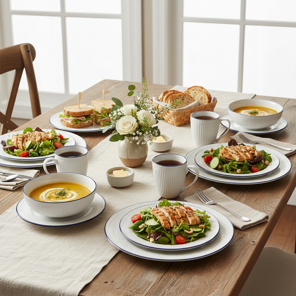 Ensemble de vaisselle Cookinglife Whitmore 30 pièces / 6 personnes