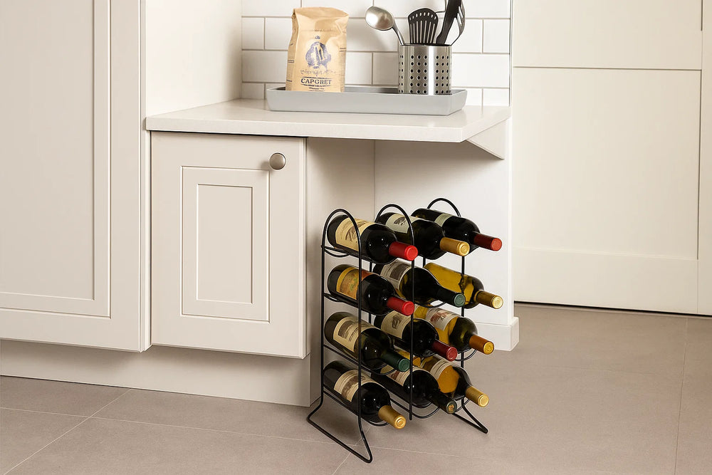 Casier à vin Svenska Living - Étagère à vin - Bar Essentials - 12 bouteilles