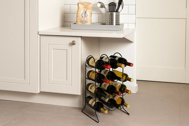 Casier à vin Svenska Living - Étagère à vin - Bar Essentials - 12 bouteilles
