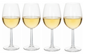 Set de verres a vin Cookinglife - Verres a vin blanc - Milena - 430ml - 4 pièces