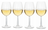 Set de verres a vin Cookinglife - Verres a vin blanc - Milena - 430ml - 4 pièces