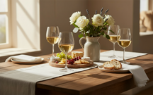 Set de verres a vin Cookinglife - Verres a vin blanc - Milena - 430ml - 4 pièces