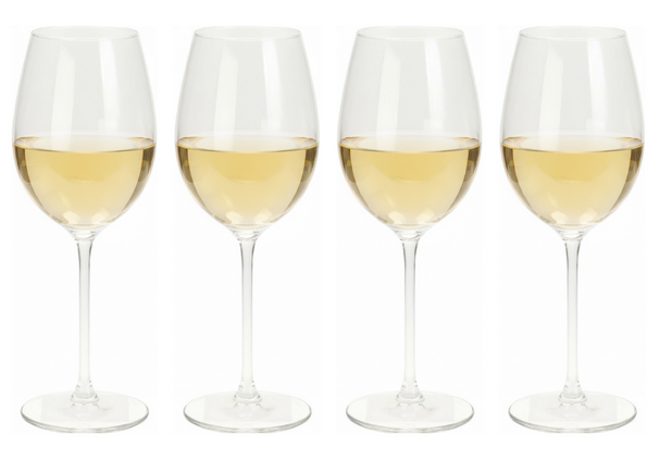 Set de verres a vin Cookinglife - Verres a vin blanc - Solare - 410ml - 4 pièces