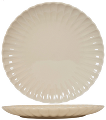 Assiettes à dîner Cookinglife Cardida Beige ø 26 cm - 6 pièces