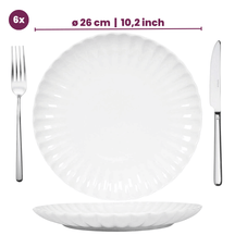 Ensemble de vaisselle Cookinglife - 6 personnes - Cardida - 26 cm - 18 pièces