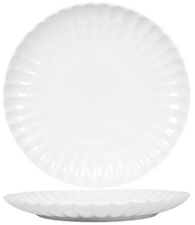 Assiettes à dîner Cookinglife Cardida Off White ø 26 cm - 6 pièces