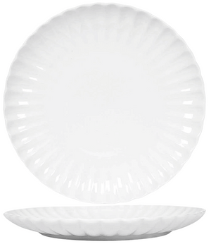 Assiettes à dîner Cookinglife Cardida Off White ø 26 cm - 6 pièces