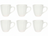 Ensemble de mugs Cookinglife - Mugs a café - Cardida - 350 ml - 6 pièces