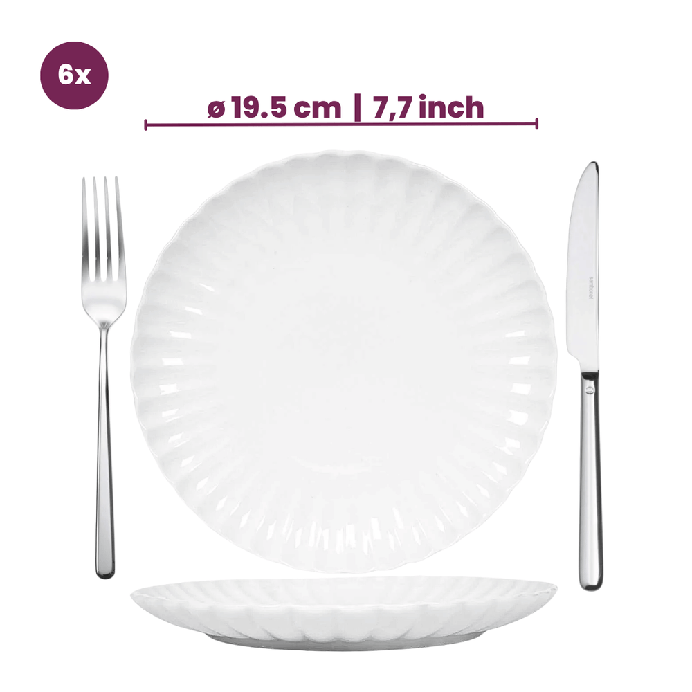 Ensemble de vaisselle Cookinglife - 6 personnes - Cardida - 26 cm - 18 pièces