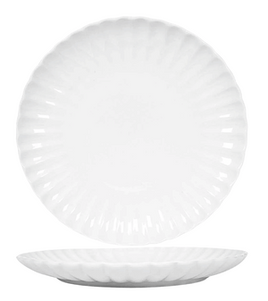 Assiettes à déjeuner / à dessert Cookinglife Cardida Off White ø 19,5 cm - 6 pièces