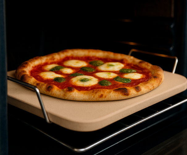 Pierre à pizza Cookinglife - en pierre - Italian - 30 x 38 cm